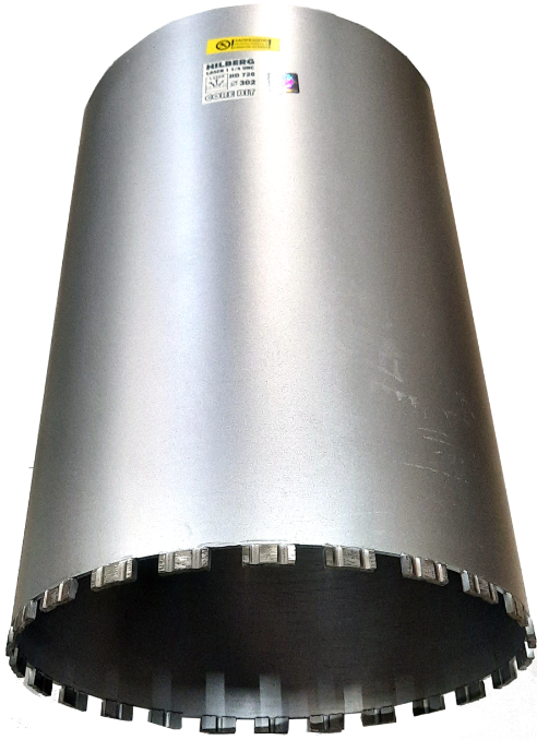 Алмазная коронка Hilberg Laser 1 1/4 UNC 24T 302 мм
