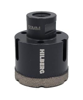 Алмазная коронка Hilberg Super Hard 6T 50 мм