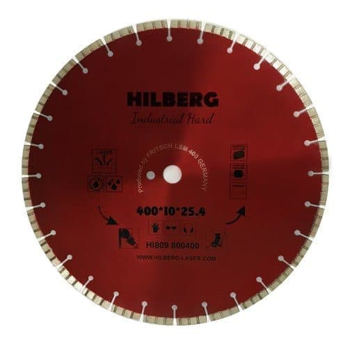 Алмазный диск Hilberg Industrial Hard O400 мм