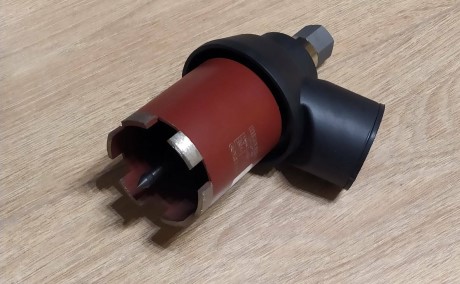Алмазная коронка Hilberg Industrial Laser Micro Hit 6T 72 мм под пылеудалитель