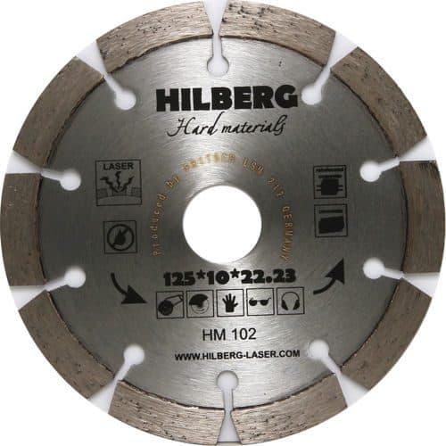 Алмазный диск Hilberg Hard Materials Laser O125 мм