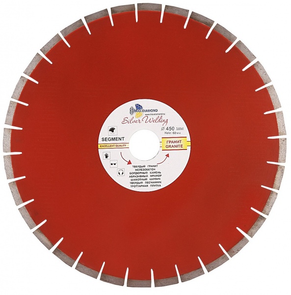 Алмазный диск Trio Diamond Segment Гранит O450 мм