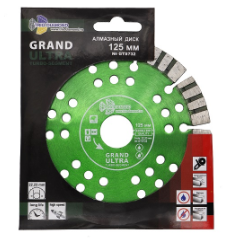 Алмазный диск Trio Diamond Grand Ultra Turbo-Segment O125 мм