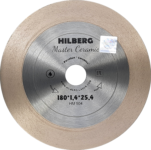 Алмазный диск Hilberg Master Ceramic O180 мм