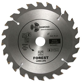 Алмазный диск Trio Diamond Forest O250*24T