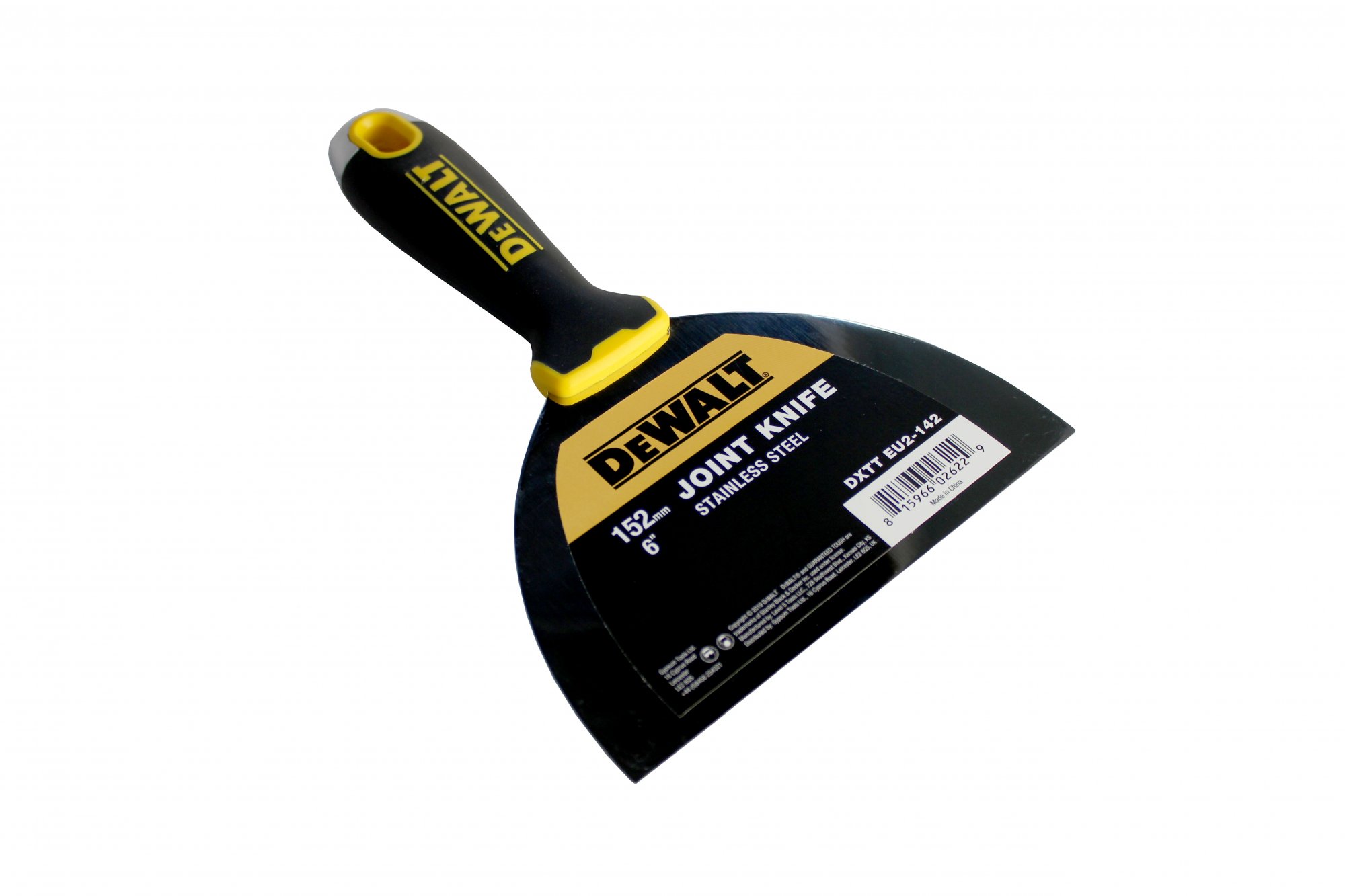 DeWalt Малярный шпатель с черной пластиковой ручкой и металлическим наконечником 10 cм