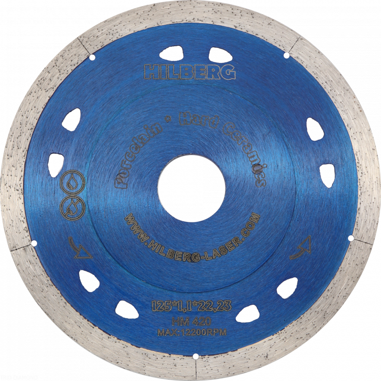 Алмазный диск Hilberg Extra Thin 125 мм
