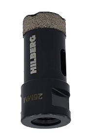 Алмазная коронка Hilberg Super Hard 4T 25 мм