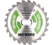 Алмазный диск Hilberg Industrial Дерево Тонкий Рез 48 мм